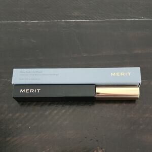 MERIT BEAUTY Clean Lash Lengthening Mascara Tubing Formula Full Size Black